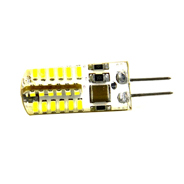 

2 шт AC 220V 3W SMD 3014 48 Светодиодный Светодиодная лампа (белая)