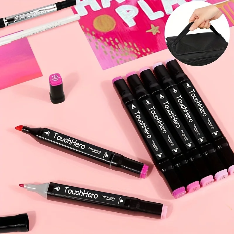 Несколько стилей цветная головка спиртовая акварельная ручка на масляной основе