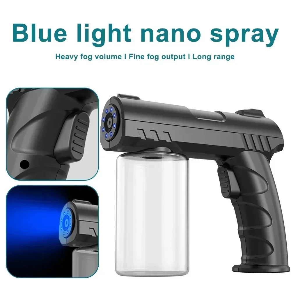 K7 Blue Light Nano Spray Gun 280 мл Беспроводной электрический дезинфицирующий распылитель