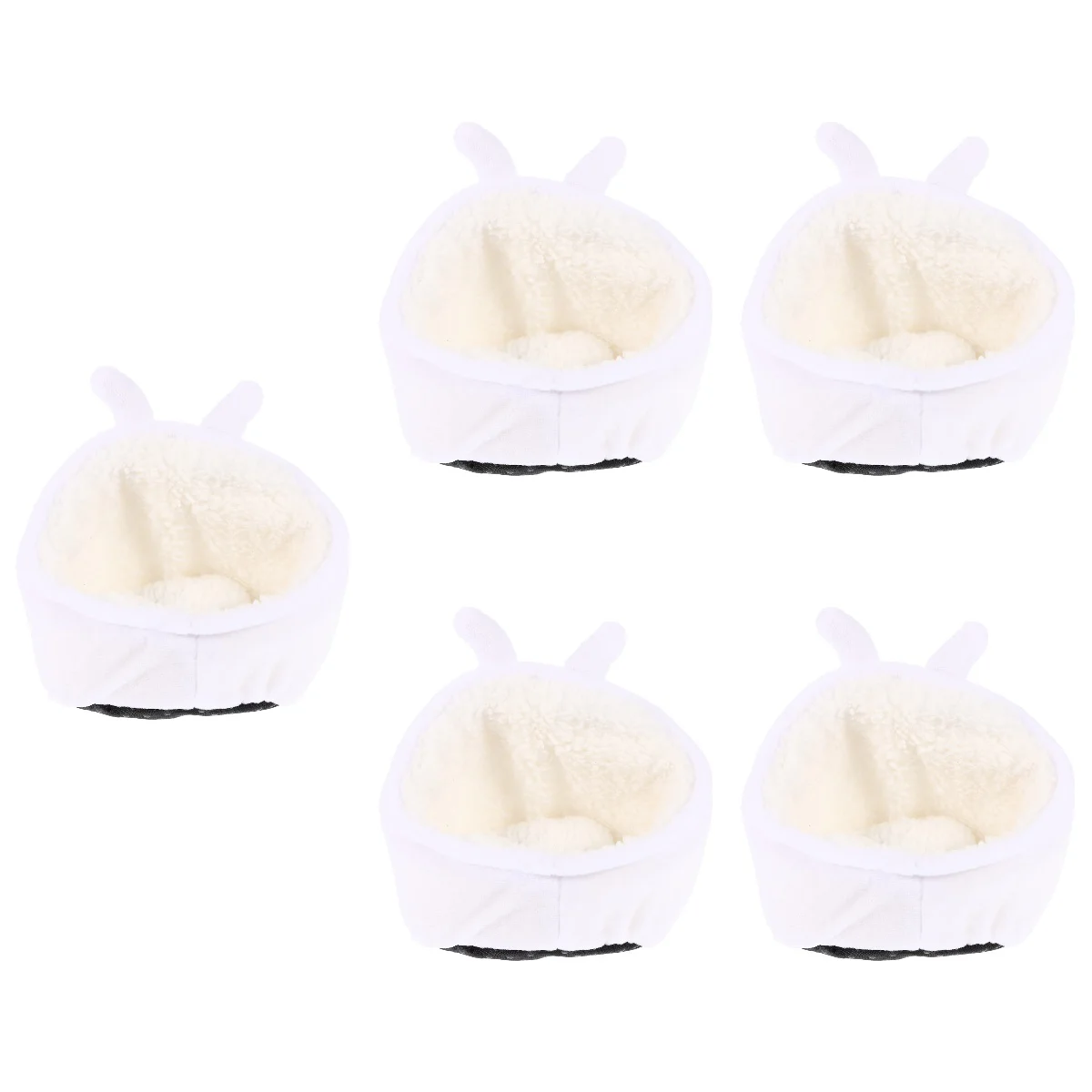 

5x Hamsters Rat Large Hamster Cage Small Animals Portable House Guinea Hideout for Home Hamster