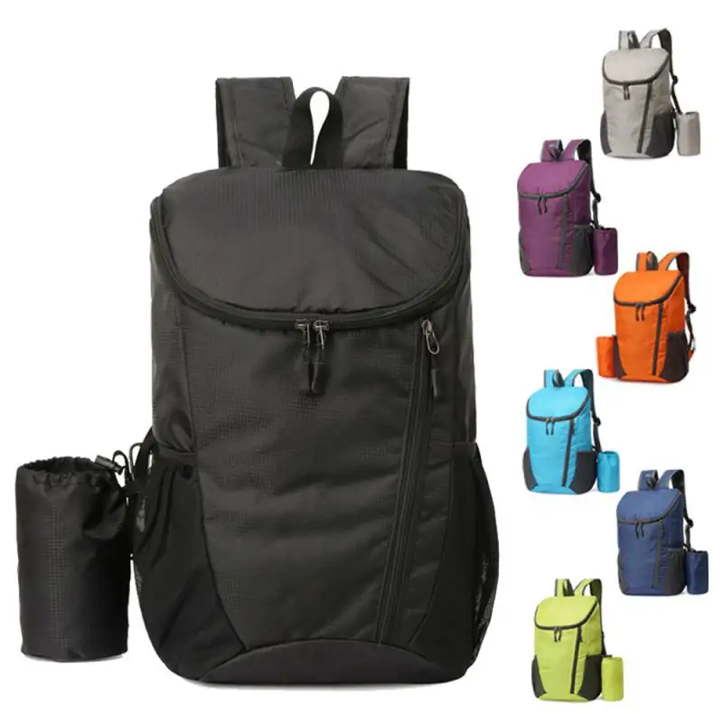 35L Foldable Waterproof School Backpack Outdoor Travel Folding Lightweight Bag bag Sport Hiking Gym Mochila Camping Trekking images - 2
