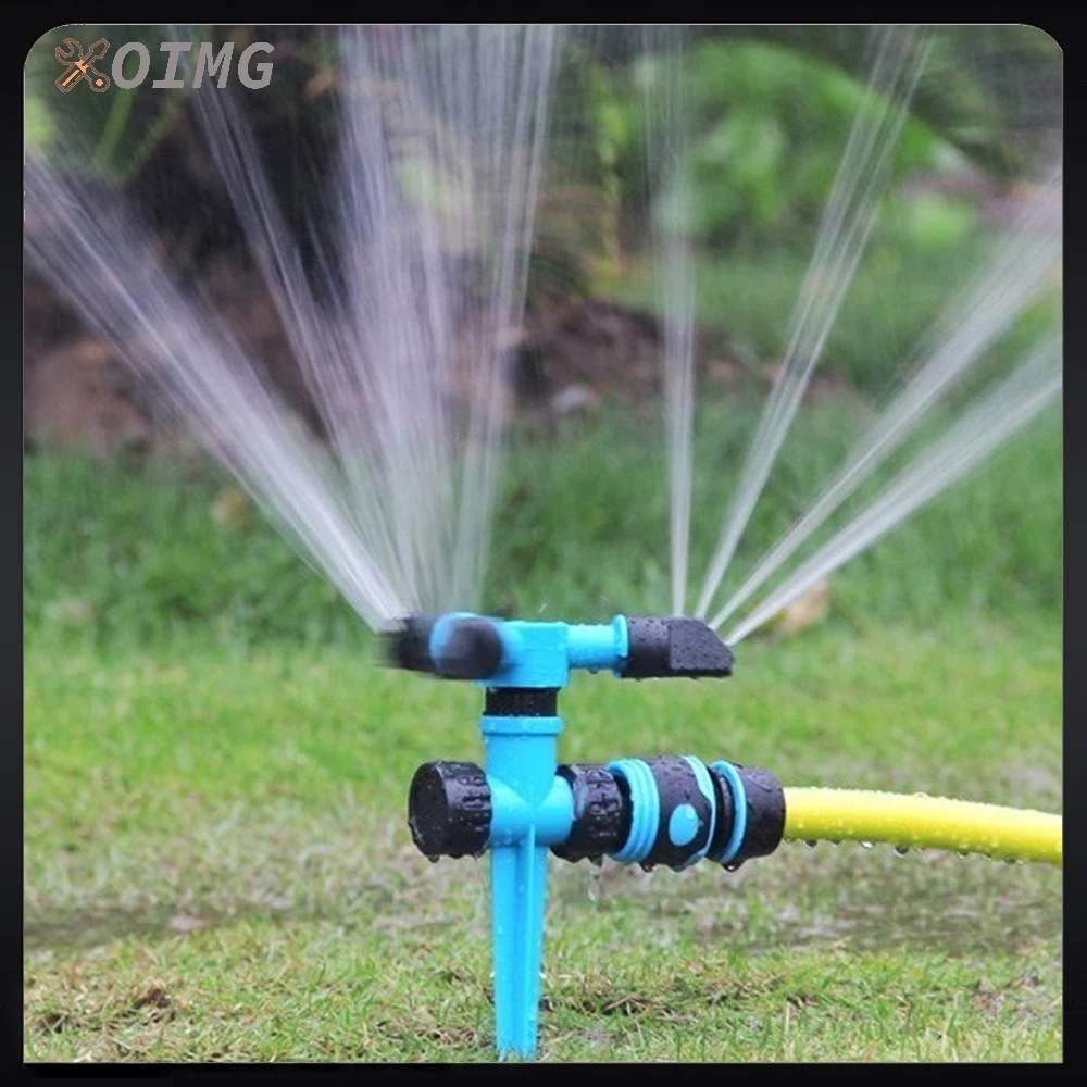 

Plastic Ground Plug Sprinkler Plastic Triangle Nozzle Garden Garden Lawn Rotary Watering Automatic Watering Device Automatic Spr