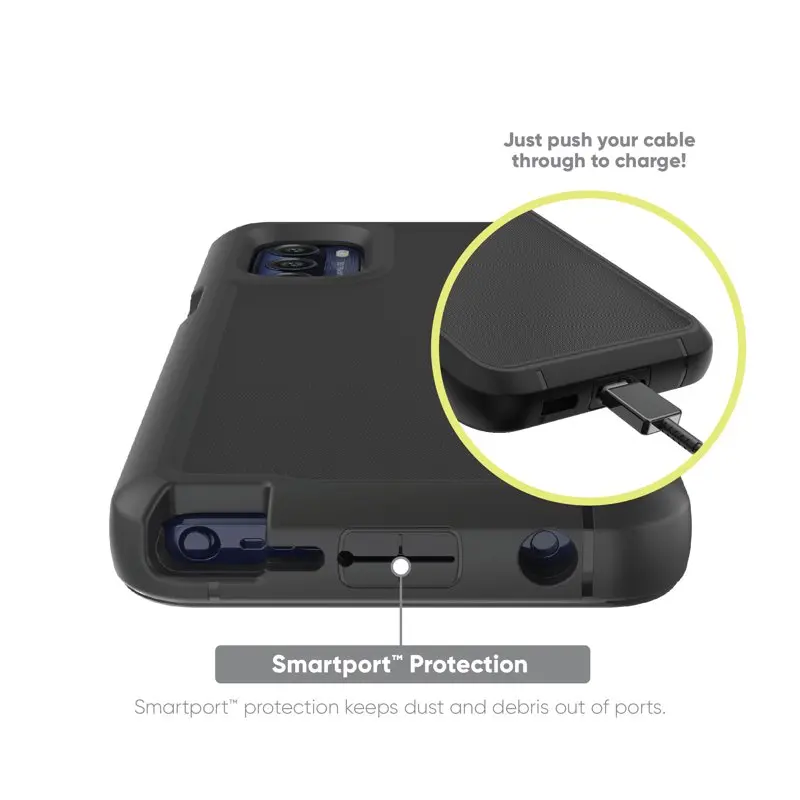 2023 new for Rugged Phone Case for moto g STYLUS (2022) - Black