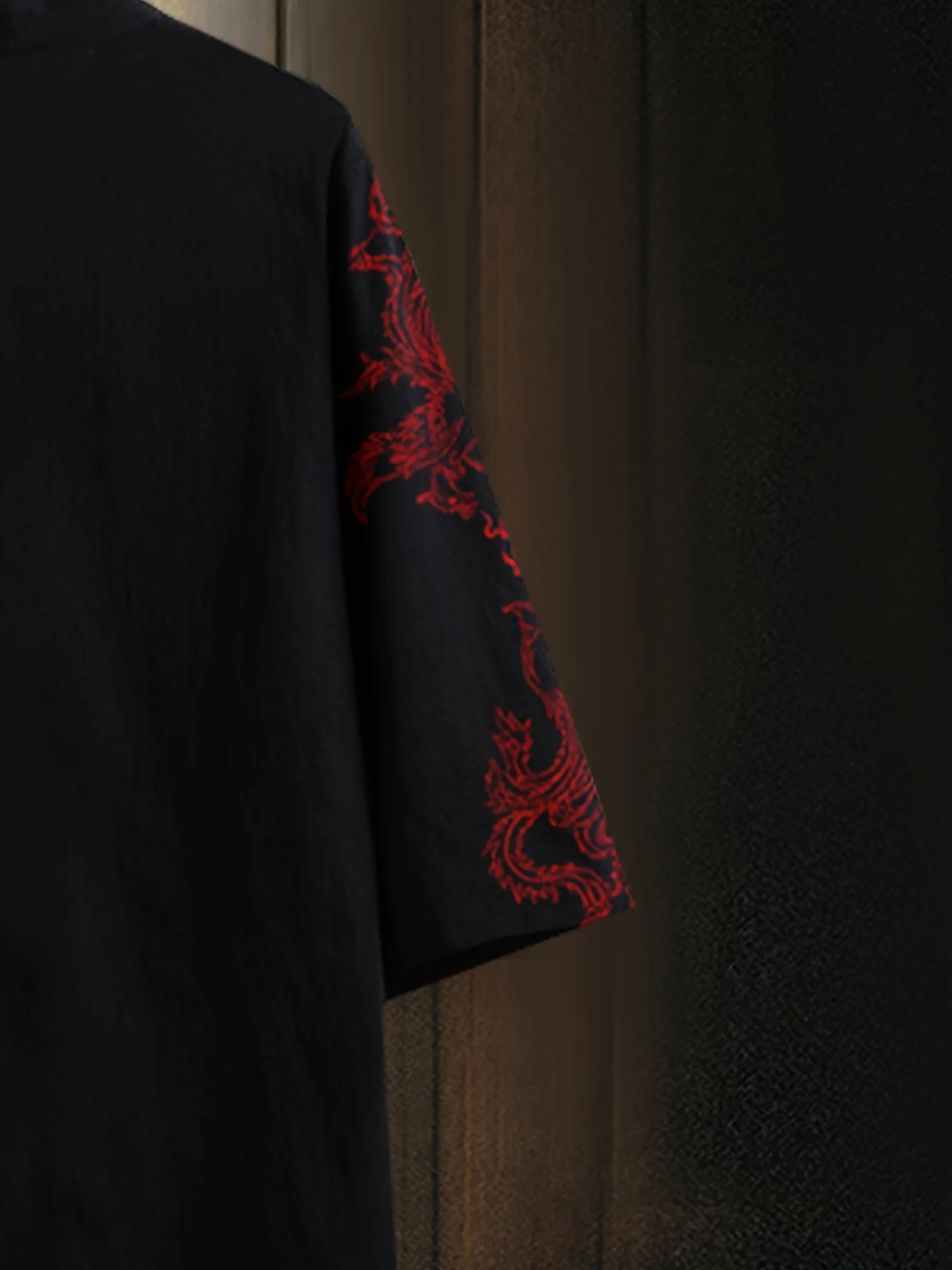 Халат дао мужской в ретро-стиле простой Плетеный халат виде перьев пальто