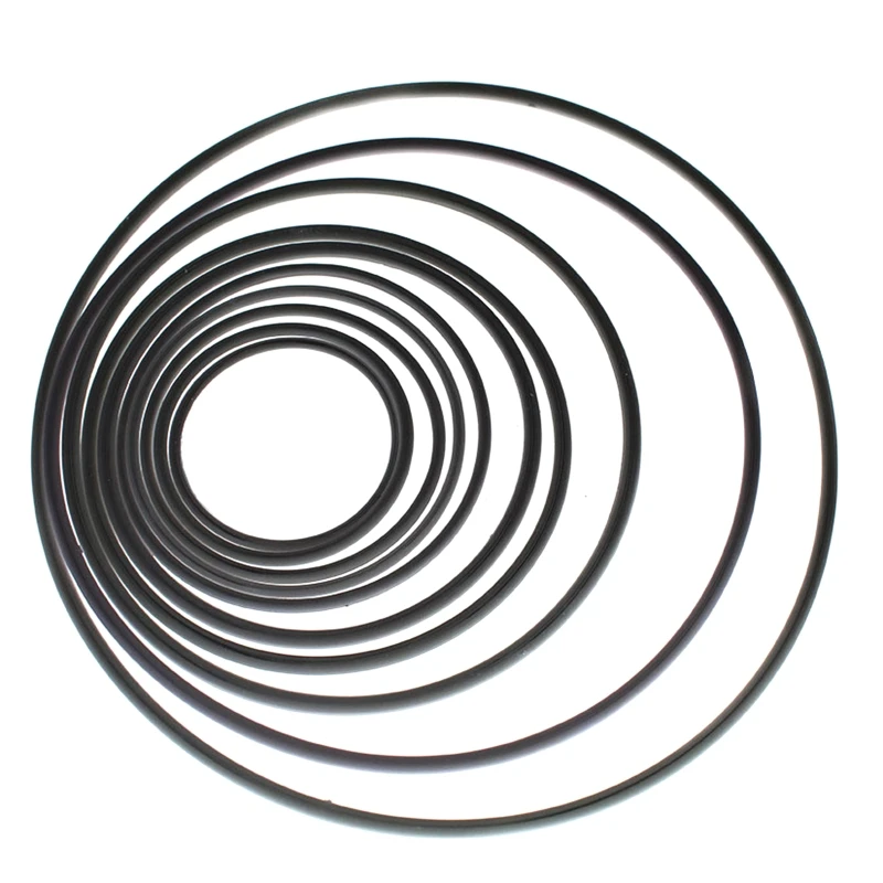

1/1.5mm Round Belt Replace Durable 10pcs Mix Size 80-130mm Belt for Recorder