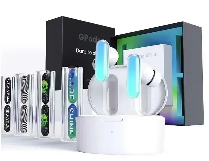 Новинка беспроводные наушники-вкладыши HHOGene GPods с функцией управления TWS ANC Full RGB