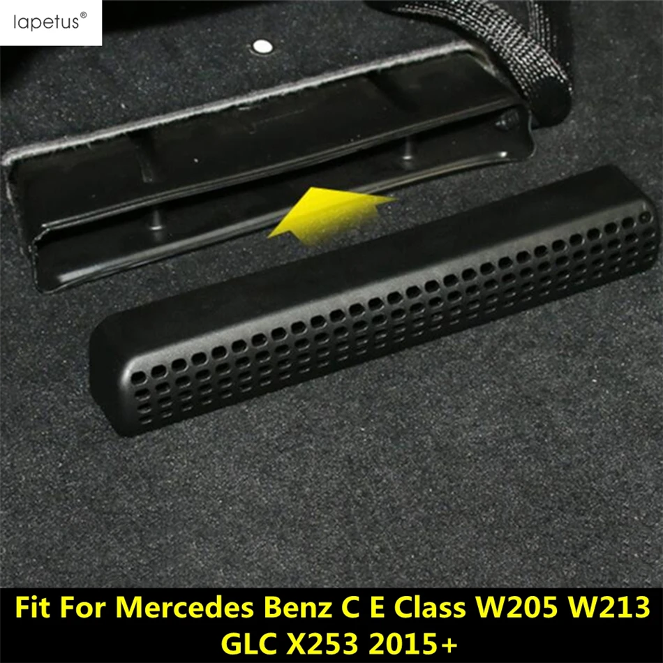 

Car Under Seat Floor AC Vent Outlet Cover Trim Accessories Interior For Mercedes Benz C E Class W205 W213 / GLC X253 2015 - 2022