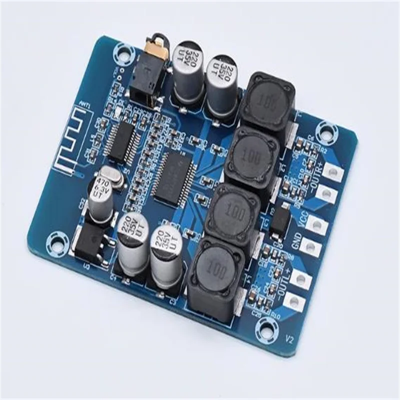 XH-M314 Плата усилителя Bluetooth TPA3118D2 core dual 45 Вт поддержка 12-24 В модуль высокомощного