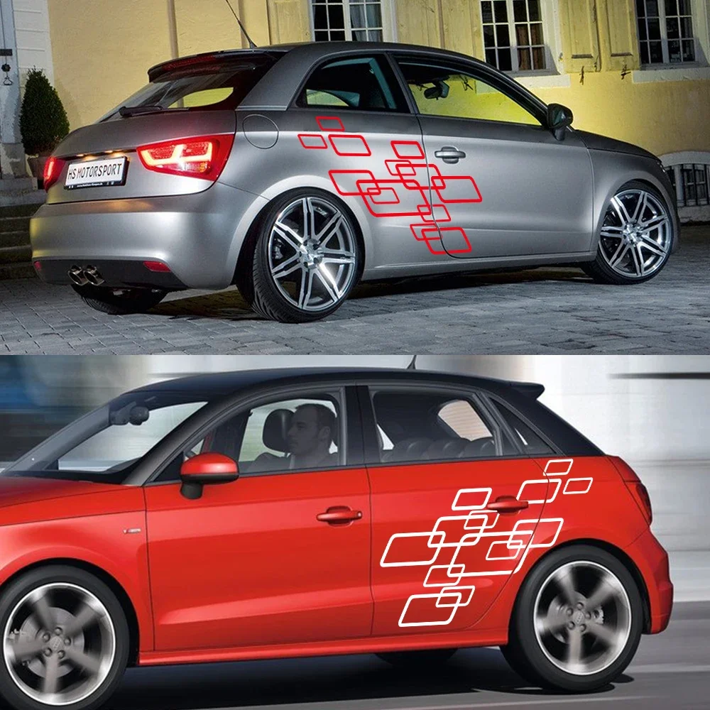 Audi A1 8X GB 8XF 8XA Sportback Quattro E-Tron TFSI Urban Ego Автомобильные Боковые Наклейки На Кузов