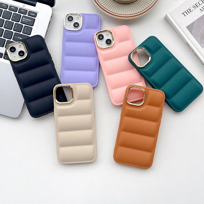 

Solid Color Electroplated Space Shockproof Phone Case For iPhone 14 13 11 12 Pro Max X XS XR SE 7 8 Plus SE3 Soft Silicone Cover