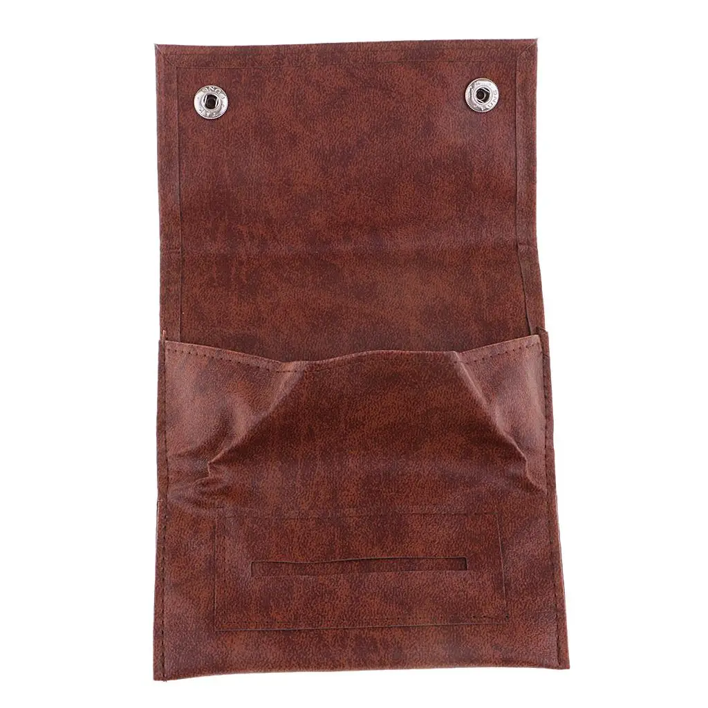 

Pouch Made of High Quality PU Leather for Travel - Brown Bag