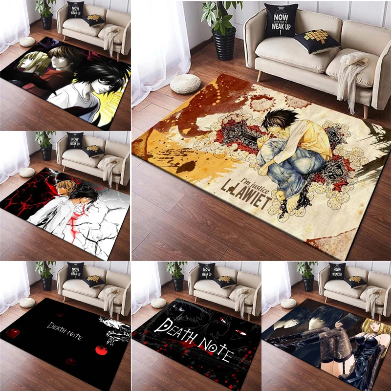 Нескользящий фетровый ковер японского аниме Death Note Kira коврики для детской