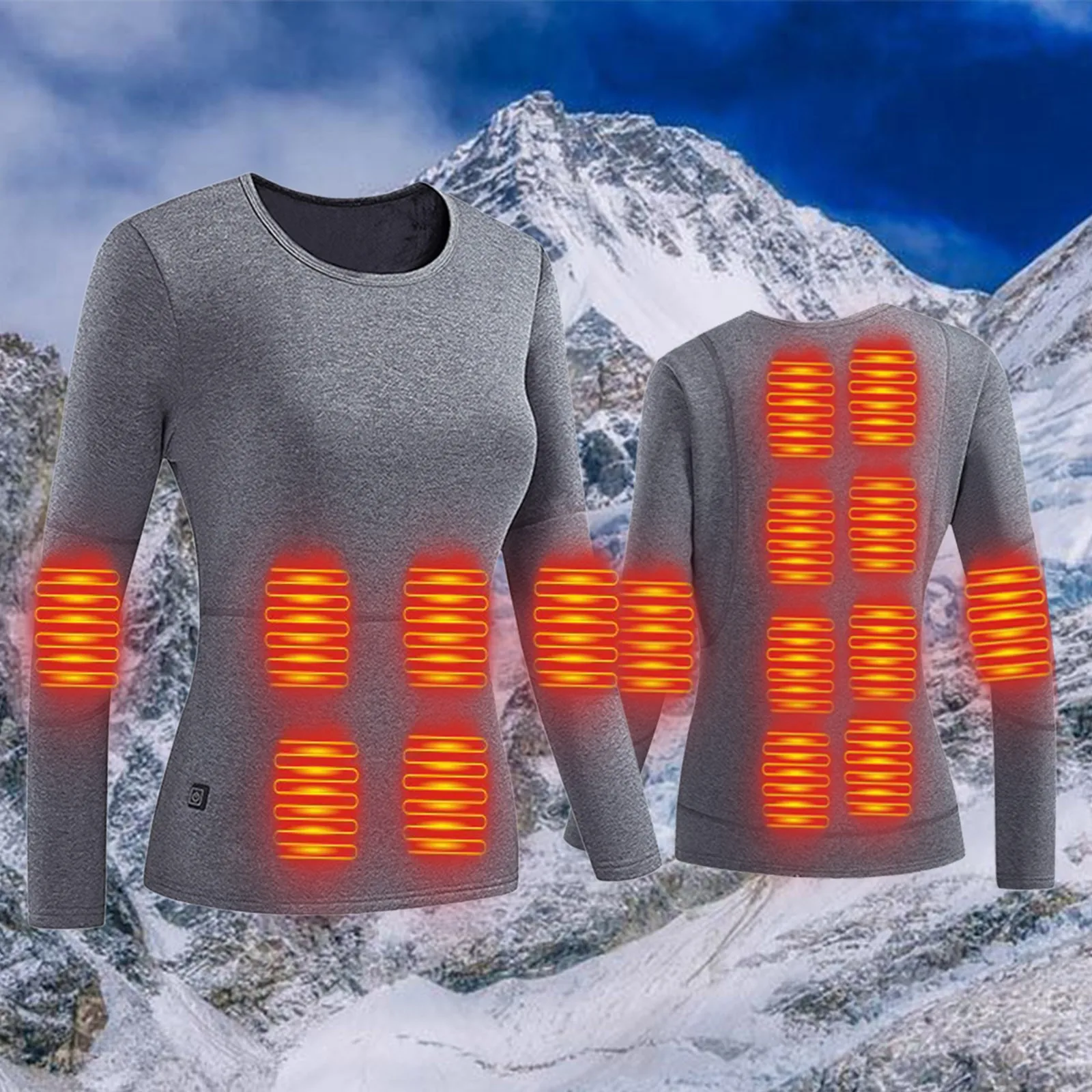 Новый мягкий жилет с подогревом 28-зонный зимний теплый термобелье походная