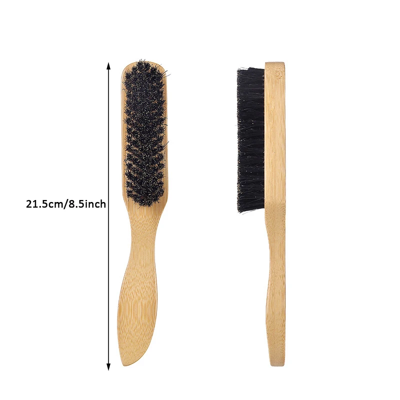 1 шт. Антистатическая щетка для парикмахерской с деревянной ручкой