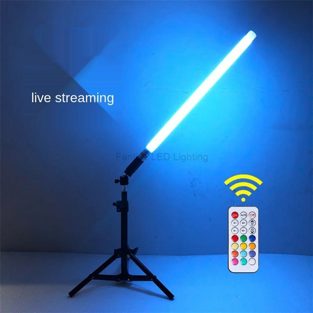 20 шт. разноцветные светодиодные трубки RGB с USB-зарядкой 1 2 м | Освещение