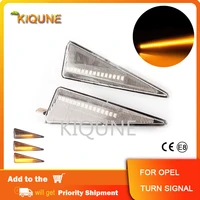 2pcs side marker lights led dynamic turn signal for renault megane mk2 cc scenic espace mk4 vel satis wind avantime thalia mk2