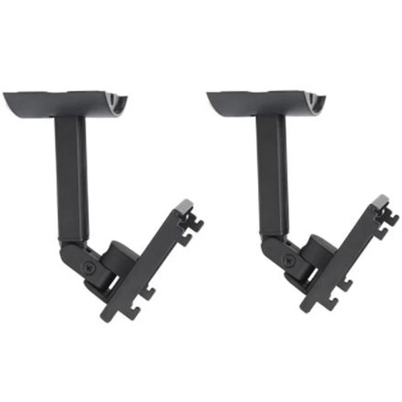 

2 Pcs Black Wall Mount Bracket Speaker Holder for UB20 II Speaker Wall Ceiling Speaker Stand Black Brackets Stand