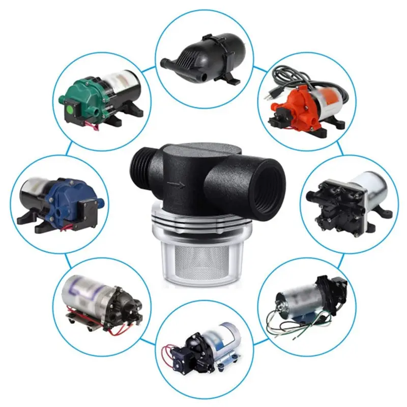 

3/8 1/2 дюйма, соединитель для труб с фильтром для орошения