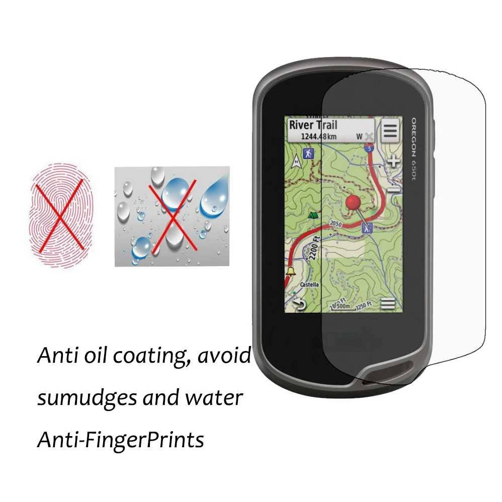 Защитная пленка для экрана GPS 3 шт. ультратонкая HD Прозрачная ПЭТ-пленка Garmin Oregon 600