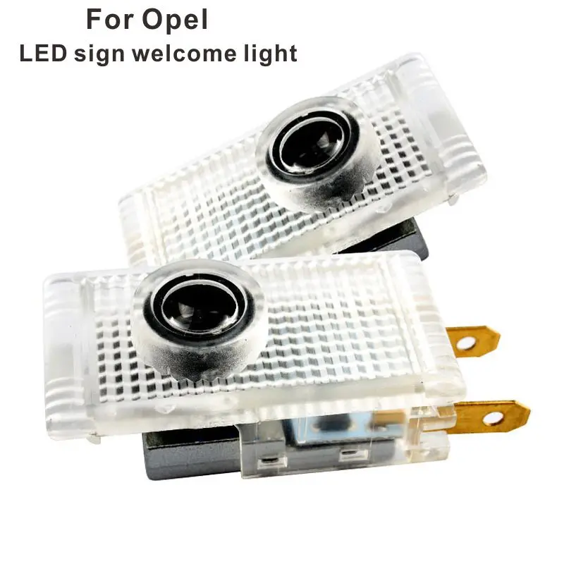 

2pcs For Opel Insignia B 2009-2018 car accessories interior Car logo LED Door Welcome Light Logo Laser Light Projector Spotlight