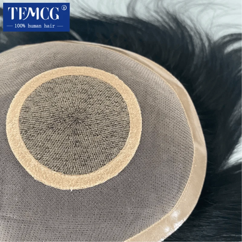 Рисунок 5 - Мужской тонкий моно-топ Toupee с шелковой основой