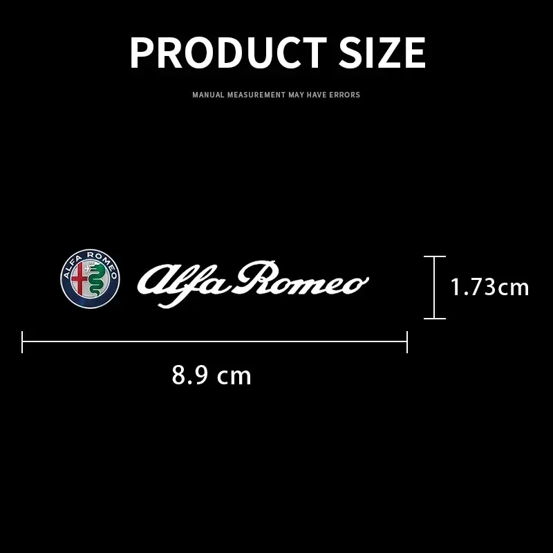 Фото Для Alfa Romeo 159 Giulietta Giulia Mito Stelvio Brera Spider автомобильные товары тормозной суппорт значок наклейка украшение наклейка наклейка №4