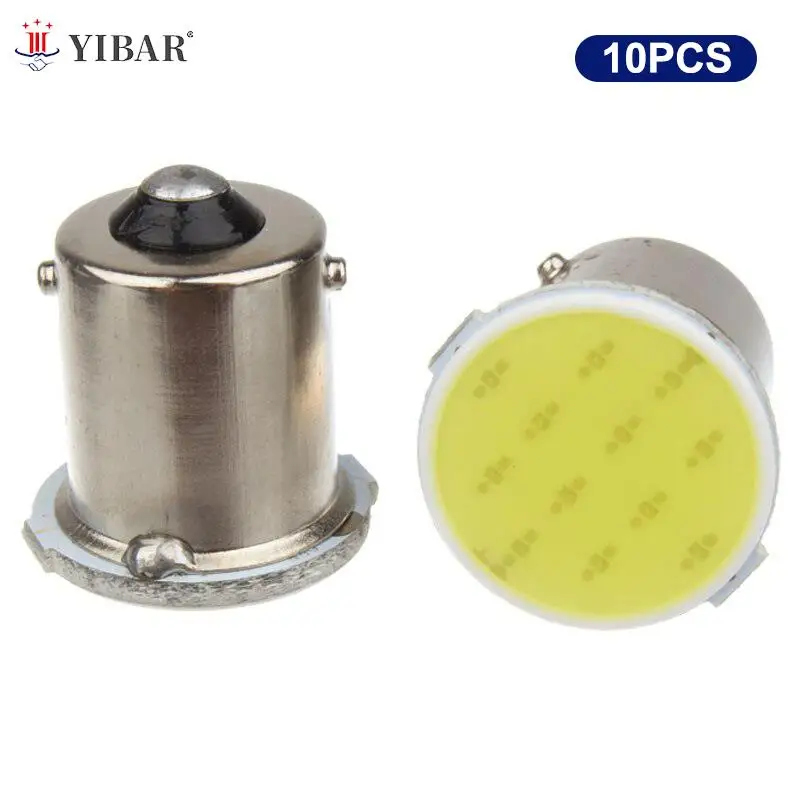 

10 шт., Автомобильные светодиодные лампы для сигналов поворота, 1 Вт, 12 В