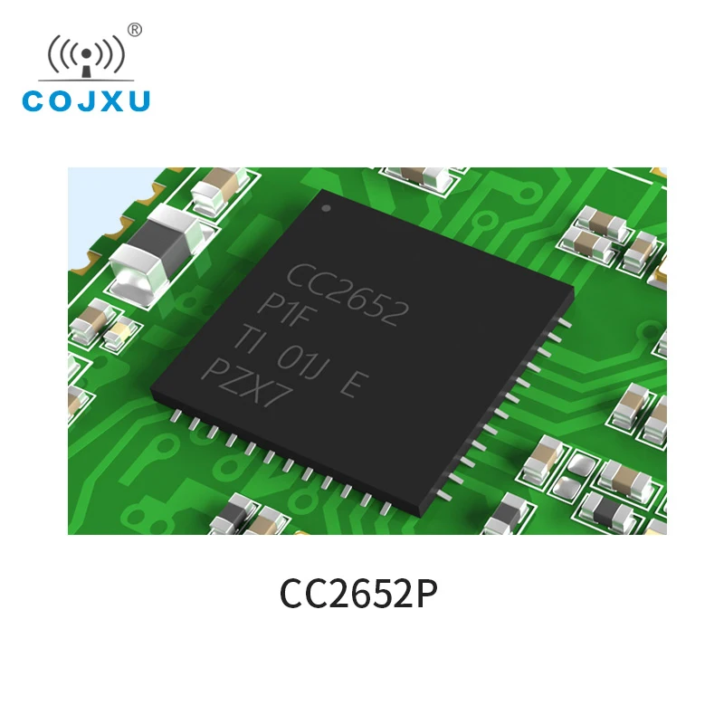 5pcs ZigBee Wireless Module CC2652P Bluetooth Module 2.4GHz SoC SMD E72-2G4M20S1E Transceiver Receiver 20dBm PCB Antenna