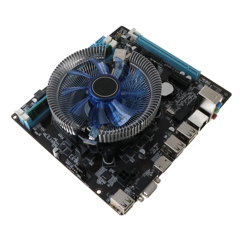 Компьютерная материнская плата HM55 I3 I5 Lga 2. 0 4G вентилятор охлаждения памяти Atx