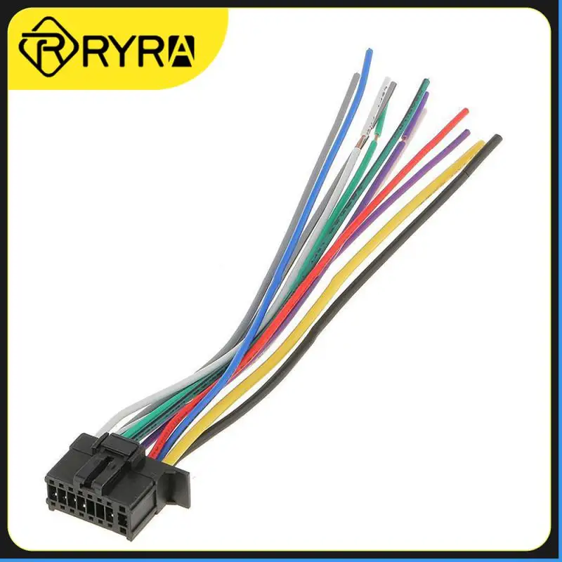 

RYRA 1pc Car Stereo Radio Replacement Wire Harness 12cm 16pin For Pioneer 2350 Radio Car Music Accessories