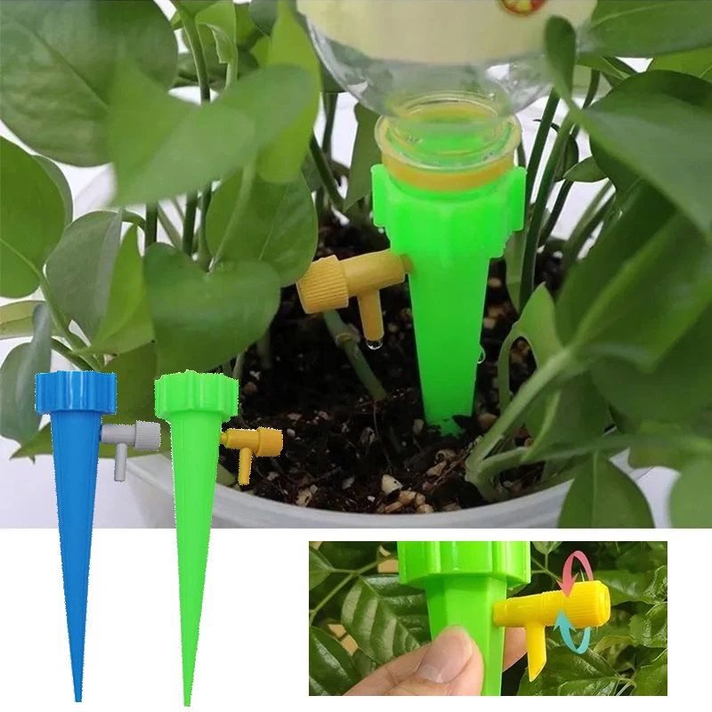 

Automatic Watering Device Spike Flower Waterer Drip Irrigation System Water-Dropper Garden Plants Adjustable Water Dripper