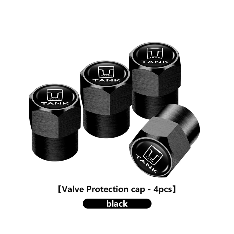 4 шт., защитная крышка клапана штока колеса автомобиля, пылезащитный чехол для TANK Great Wall GWM WEY, 300 500