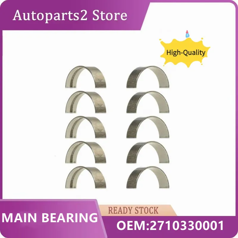 10 шт./компл. MERCEDES-BENZ M271 КОМПЛЕКТ ОСНОВНЫХ ПОДШИПНИК STD 1 8 БЕНЗИНОВЫЙ C-CLASS T-MODELA 2710330001