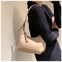niche design handbag female 2022 new trendy autumn retro all match portable shoulder bag fashion texture underarm bag