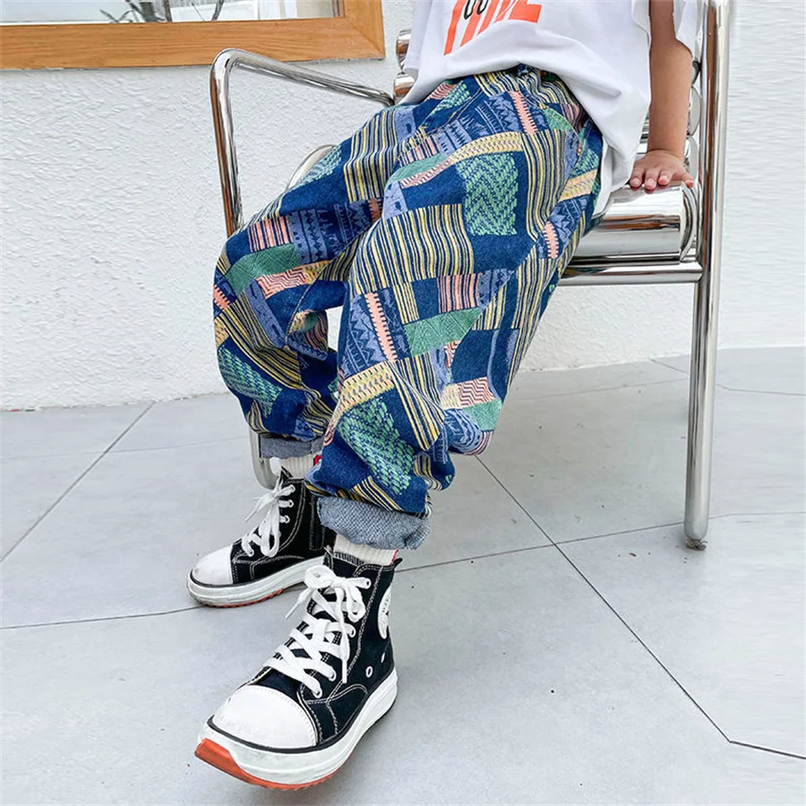 

Children sweatpants 2022 spring autumn kids boys sports pants Teenage cotton leisure trousrer pants for girl 6 8 10 12 14 year