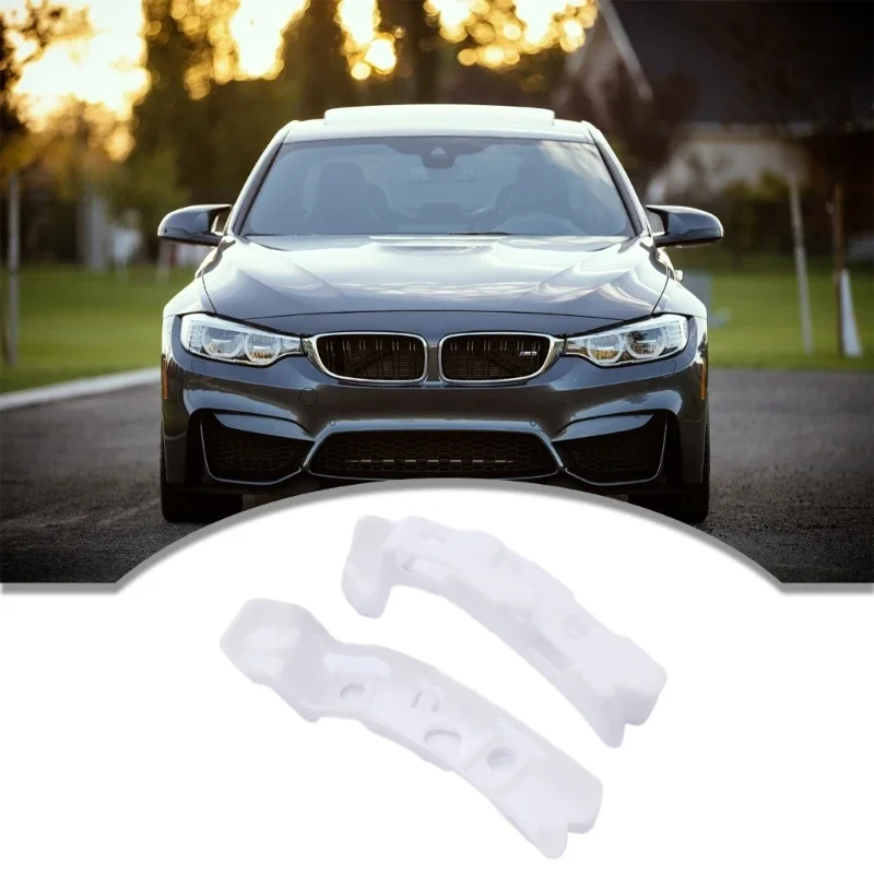 

2 шт., опора бокового кронштейна переднего левого и правого бампера 1607398380 для 208 2012‑2015 E8BC