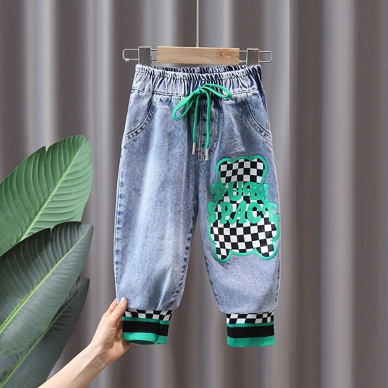 

2-11 Years Fashion Boys Casual Jeans Trousers Baby Toddler Boy's Denim Pants Kids Children Pants Bottoms Clothing