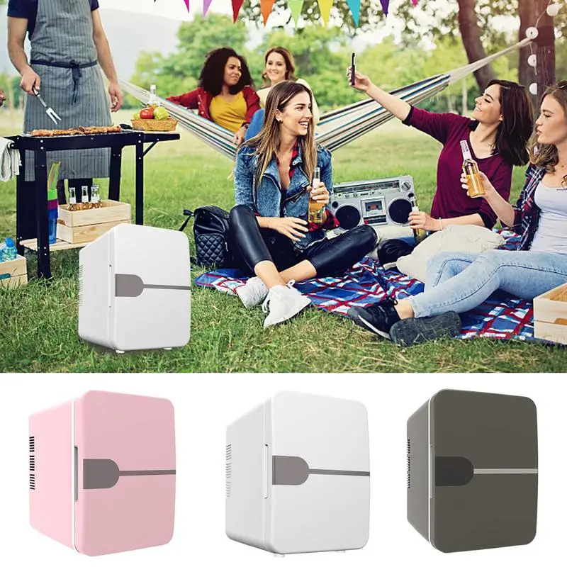 Портативный холодильник для автомобиля 6 л 12 В постоянного тока 220