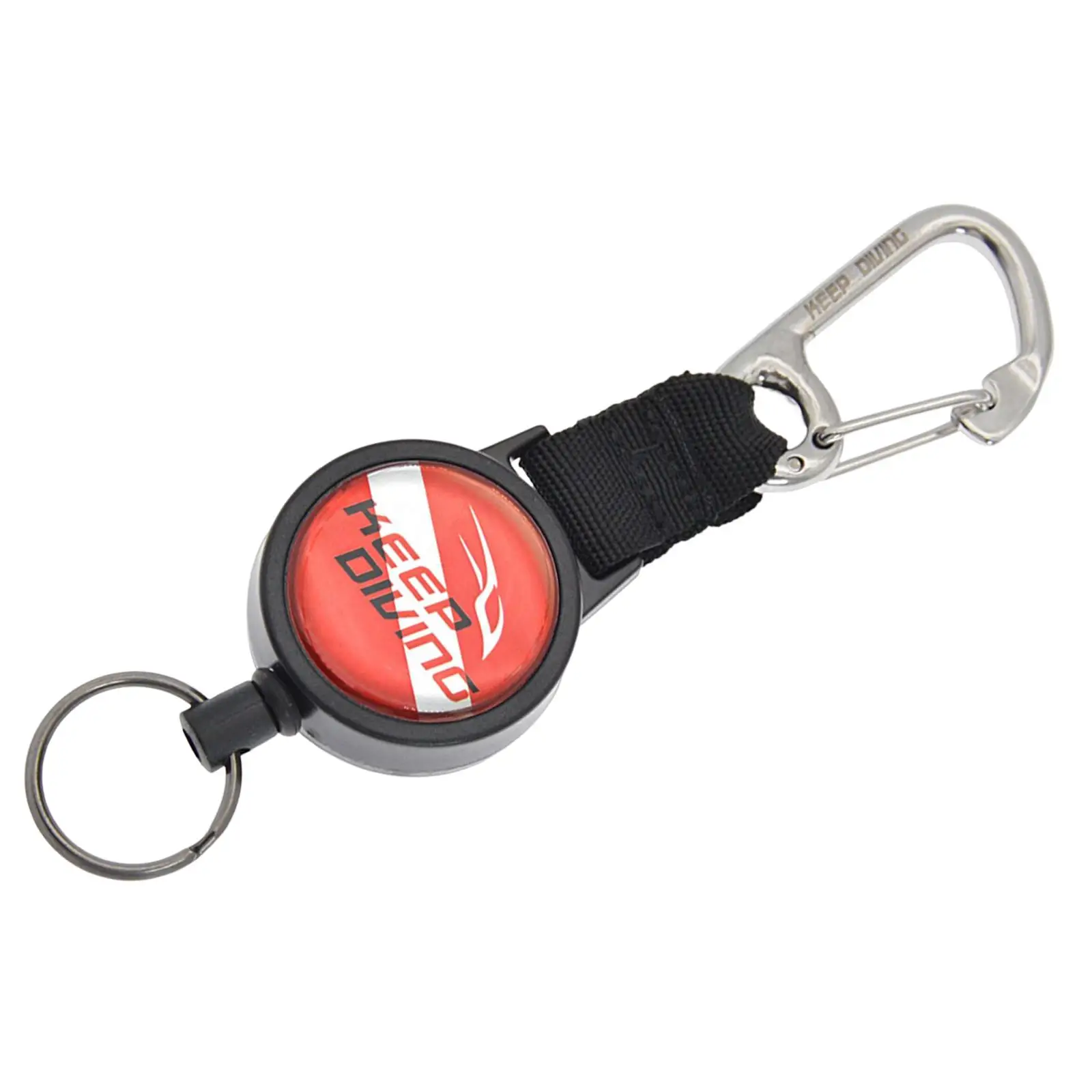 

Diving Gear Retractor with Snap Clip Torch Holder Diving Retractable Lanyard
