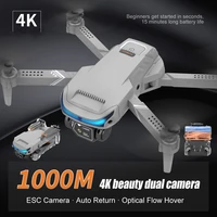 ls xt9 mini drone rc quadcopter with camera 4k fpv wifi dron aerial photography optical flow positioning fixed height aircraft