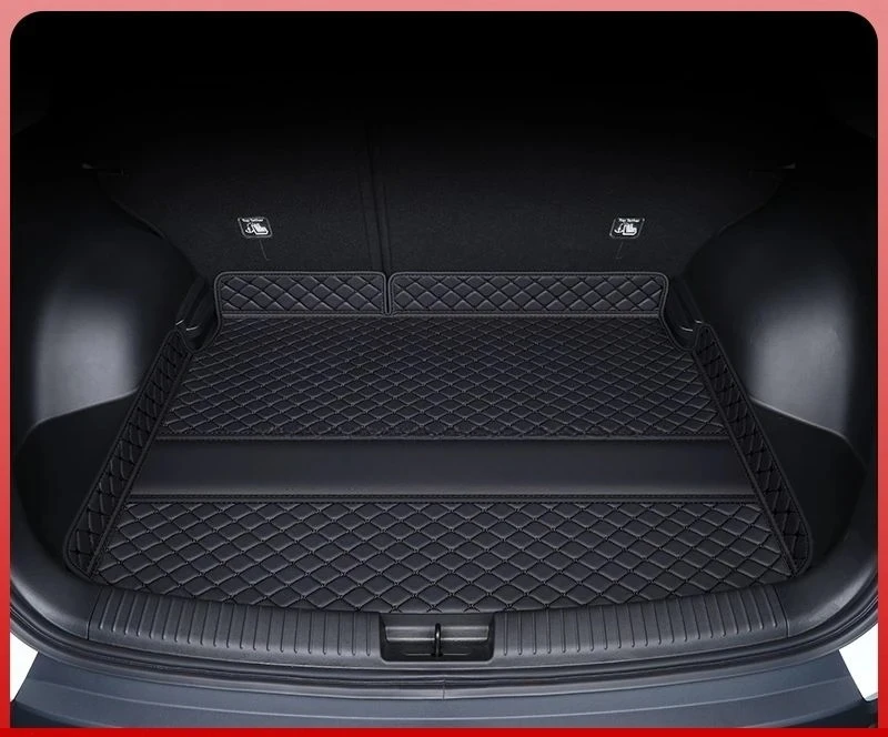 

Для GAC EMZOOM GS3 2025 2024, автомобильный коврик для багажника, задний багажник, кожаный напольный ковер, защитный коврик, аксессуары, коврики