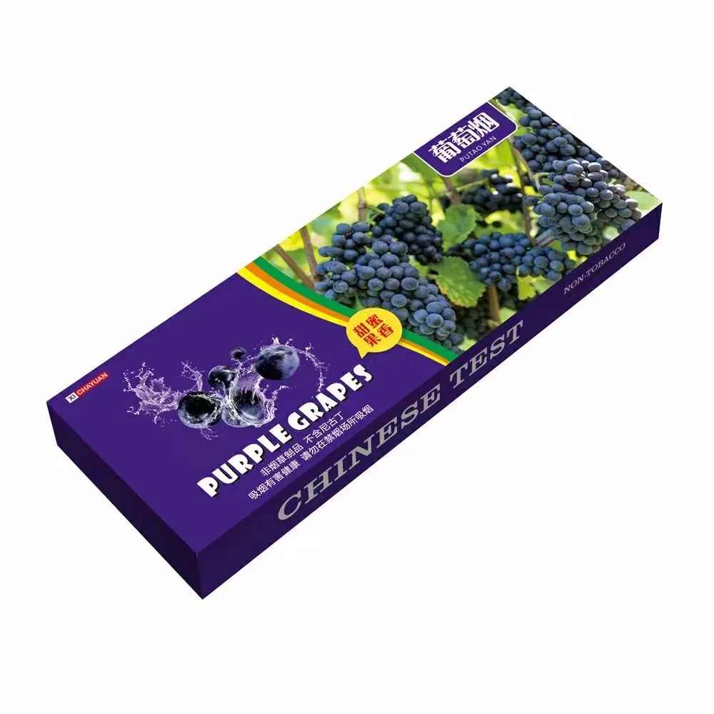 

2022 New Hot Sale Blueberry Peach Flavor Herbal Tea Smoke Women Men Healthy Cigarettes No Nicotine Tobacco Fruit Tea