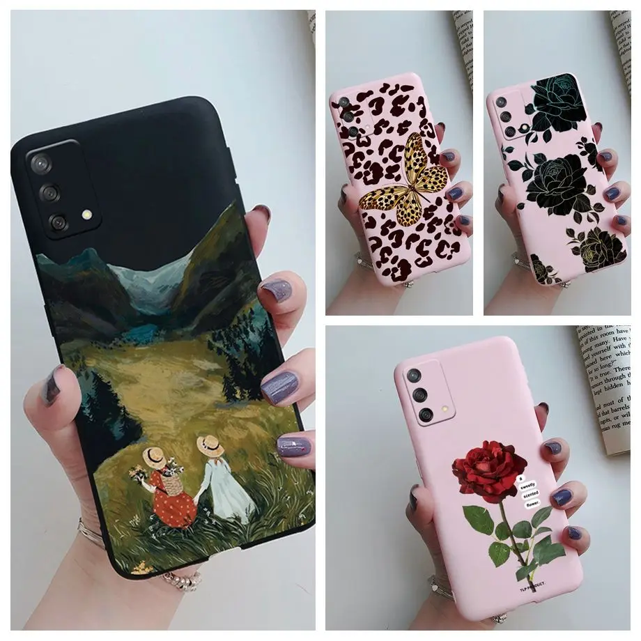 Ins стиль дизайн OPPO A74 A94 4G телефон чехлы Обложка Модный новый узор Быстрая доставка