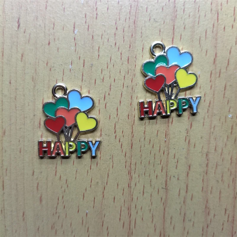 10 шт. эмалевые подвески для браслета сделай сам