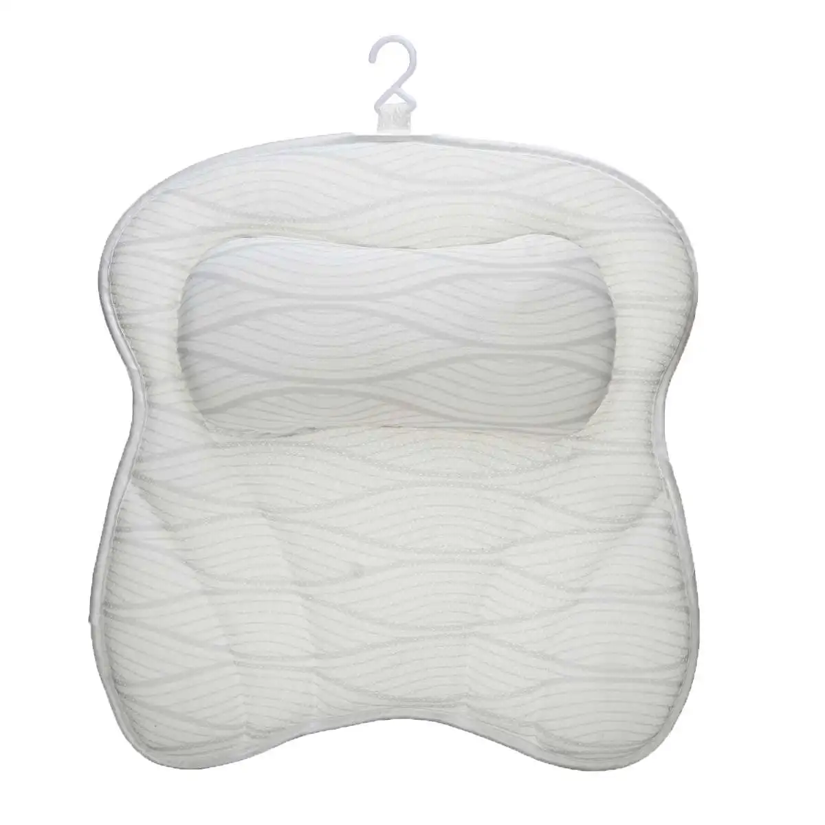

Мягкая Нескользящая 3d-подушка для ванны с 7 присосками, подушка для ванны, шеи, спины, плеч, поддержка подголовника, подушка для ванной