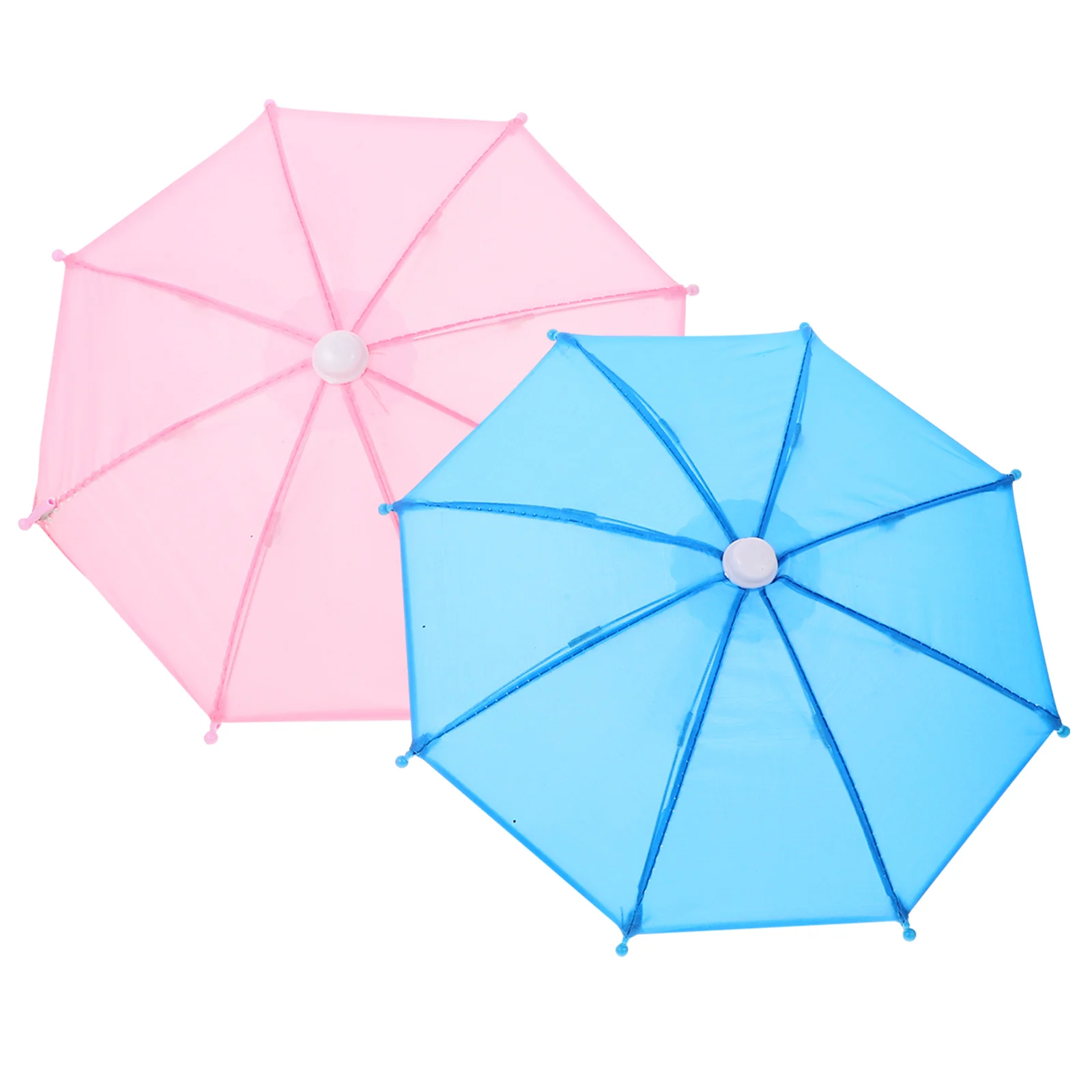 

2 шт., зонт для кукольного домика, миниатюрное украшение, игровые аксессуары, игрушка, крошечная мебель, модель 1/12, микро-сцена