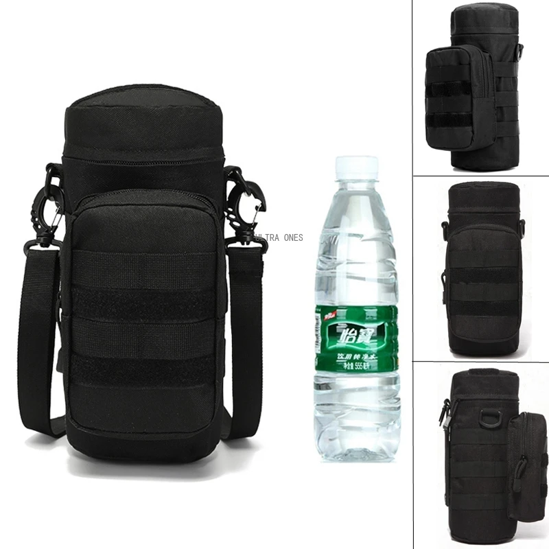 

Tactical Water Bottle Bag Outdoor Hunting Combat Sports Molle Kettle Pouch Airsoft Paintball Shooting Wargame Kettle Bags