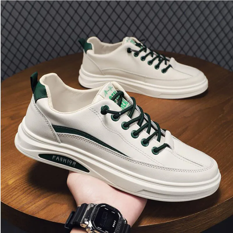 

Мужские Белые Повседневные кроссовки, модель 2022 года, осенняя Вулканизированная обувь, женская спортивная обувь, мужская обувь для прогуло...