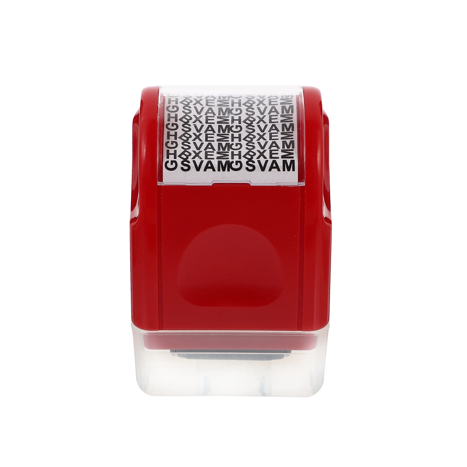 

Identity Protection Roller Stamp Wide Roller Identity Prevention Stamp ID Guard Seal for Postcard Mail Red