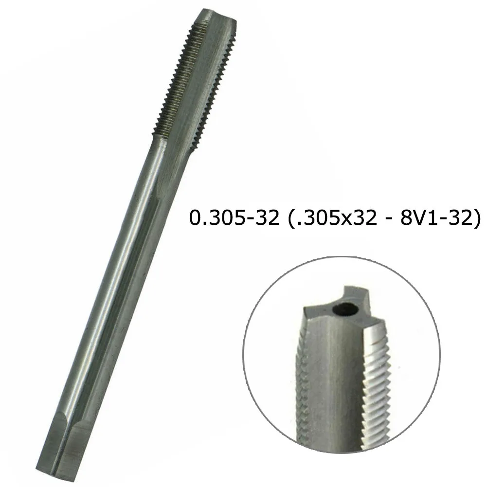 

Valve Thread Tap 0.305-32 (.305x32 -8V1-32) HSS Tap Tire Valve Stem Tap High-quality 3-slot High-speed Steel Wire Taper Plug Tap